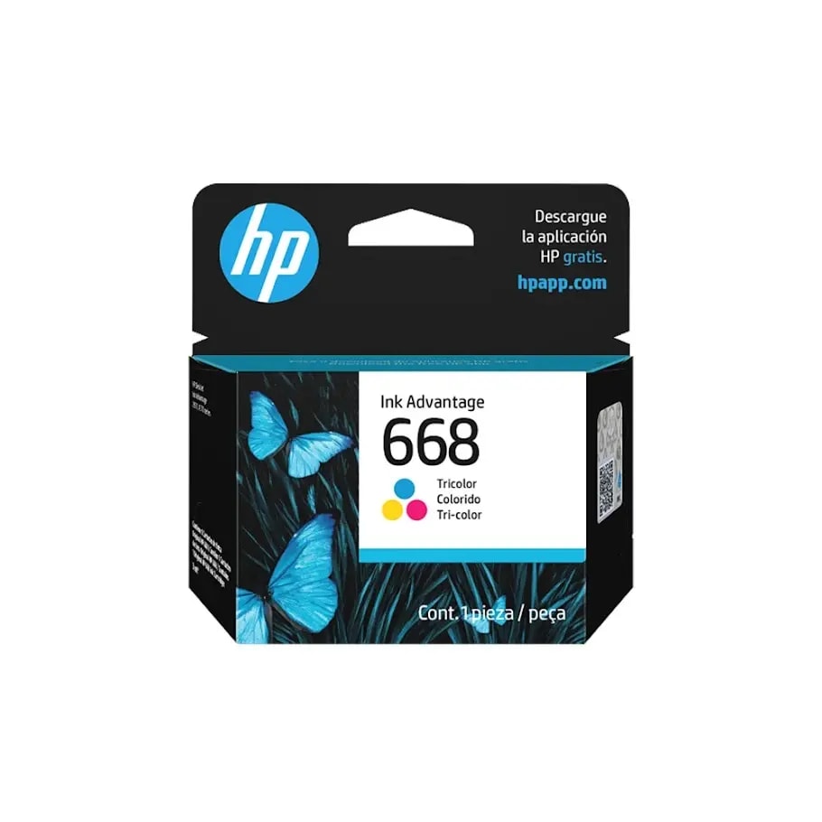 CARTUCHO DE TINTA HP 668 RECICLADO COLOR