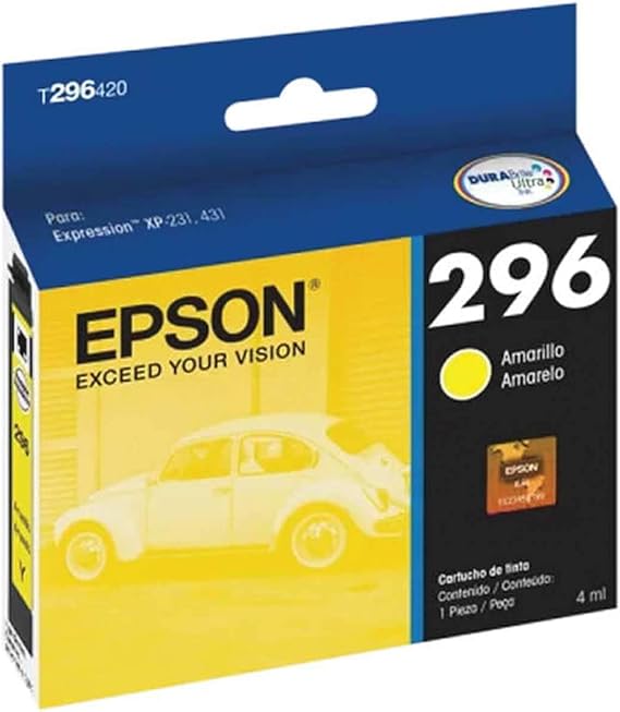 CARTUCHO EPSON 1964 ORIGINAL AMARELO 4 ML