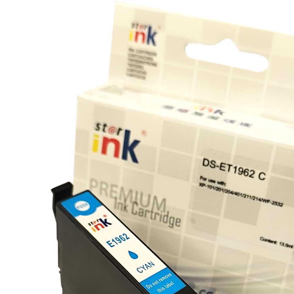 CARTUCHO EPSON 1962 COMPATÍVEL AZUL 13,5ML