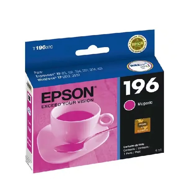 CARTUCHO EPSON 1963 ORIGINAL MAGENTA 4ML