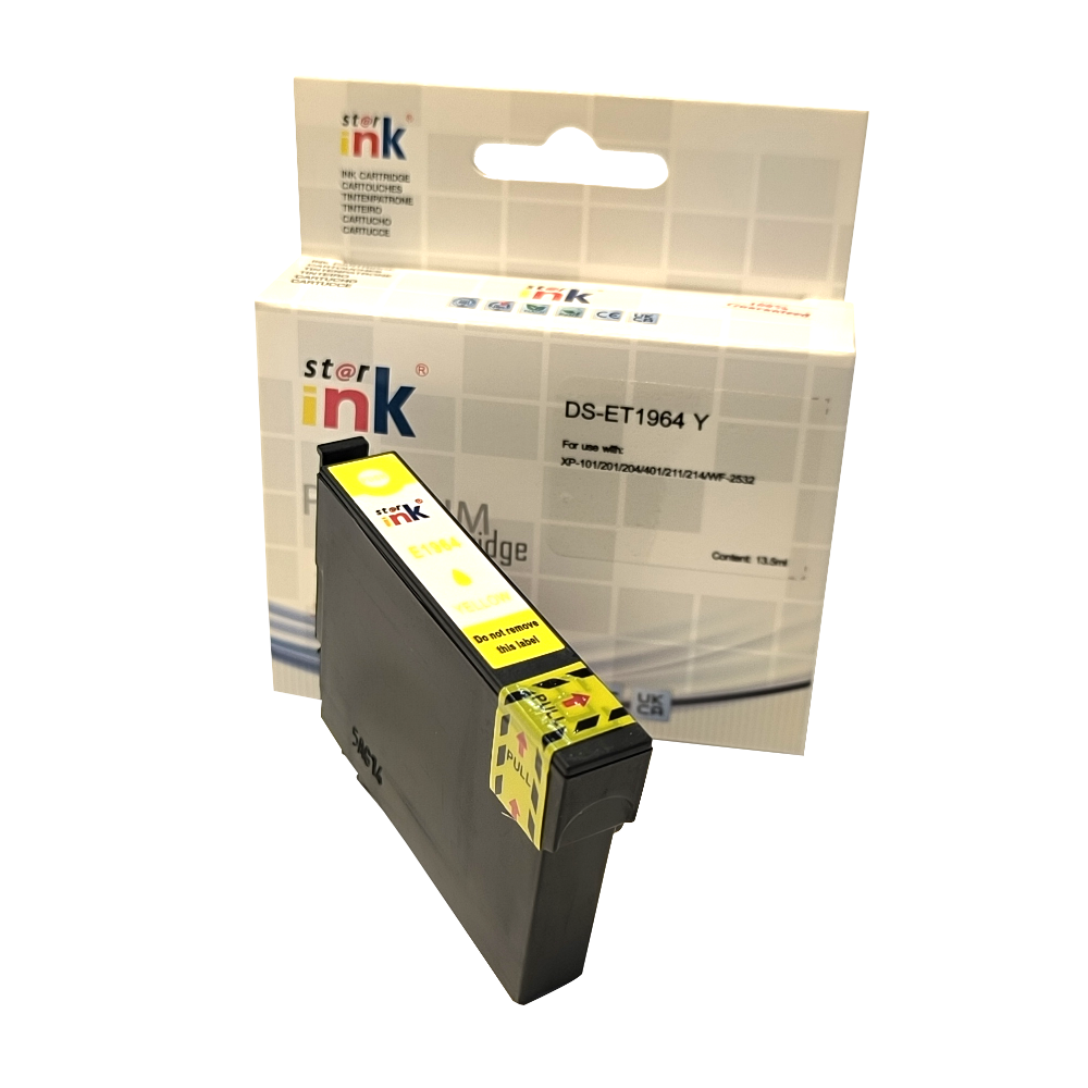 CARTUCHO EPSON 1964 /1944 COMP AMARELO 13,5ML
