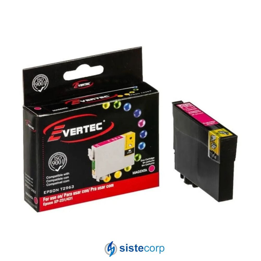 CARTUCHO EPSON 2963 COMPATIVEL MAGENTA 13ML