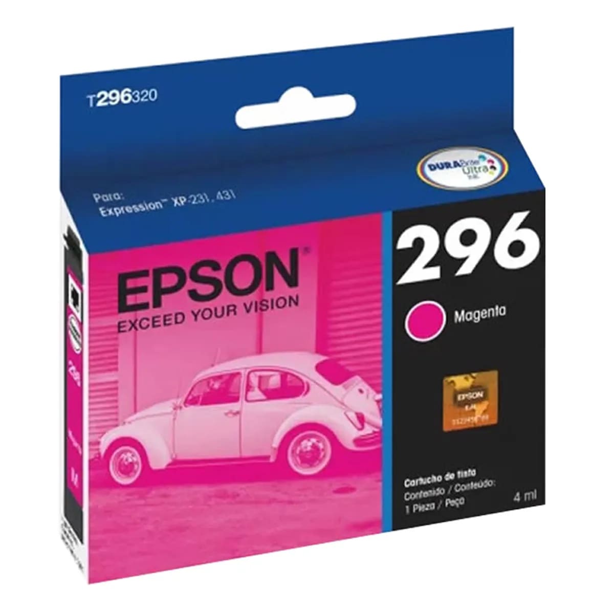 CARTUCHO EPSON 2963 ORIGINAL MAGENTA 4 ML