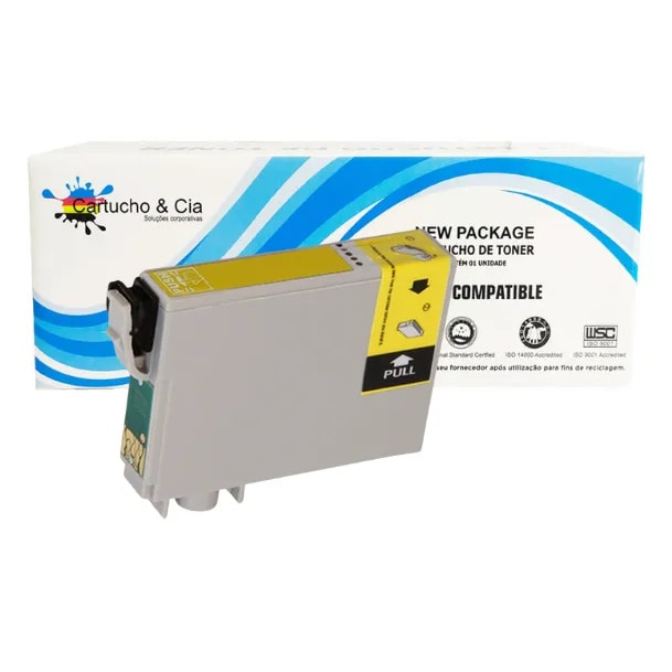 CARTUCHO EPSON 474 COMPATIVEL AMARELO 12ML