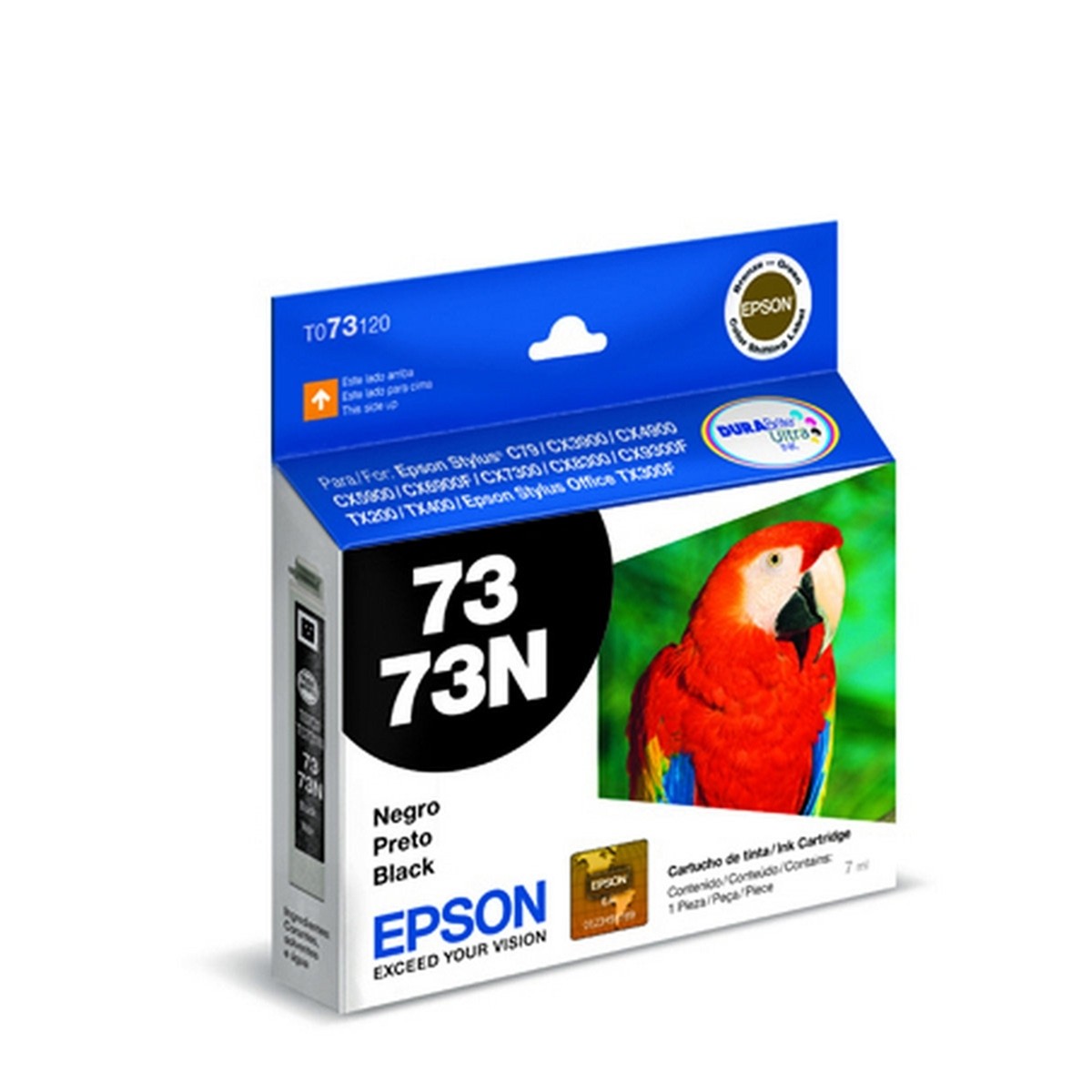 CARTUCHO EPSON 731 ORIGINAL PRETO 7 ML