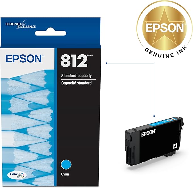 CARTUCHO EPSON 812/822 COMP AZUL ESCURO