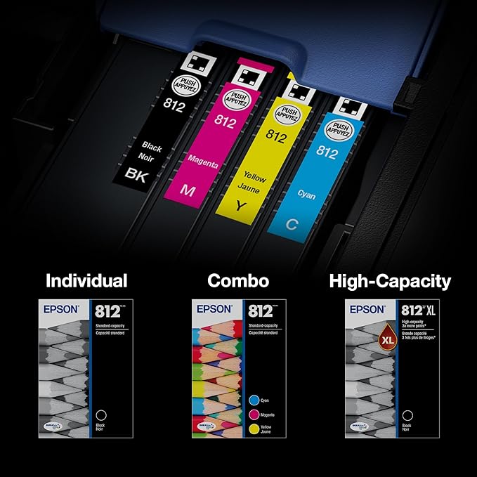 CARTUCHO EPSON 812/822 COMP AZUL ESCURO