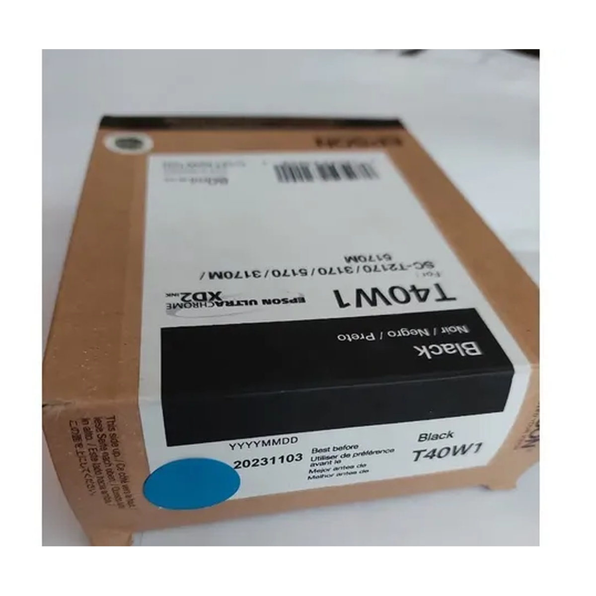 CARTUCHO EPSON T40W120 ULTRACHROME PRETO 80ML