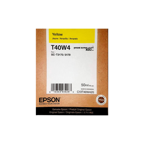 CARTUCHO EPSON T40W420 ULTRACHROME AMARELO 50ML