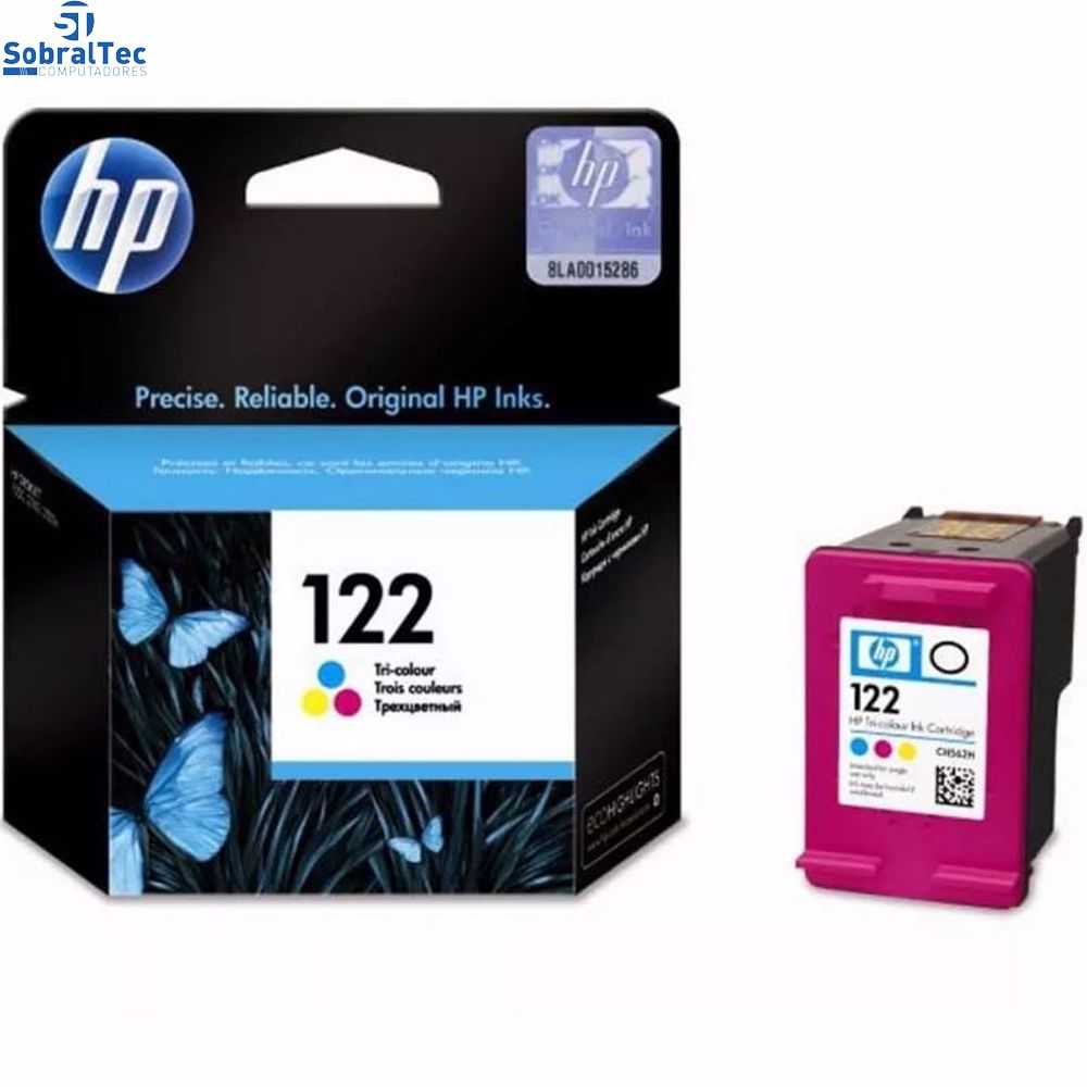 CARTUCHO HP 122 ORIGINAL (CH562HB) COLOR 2ML