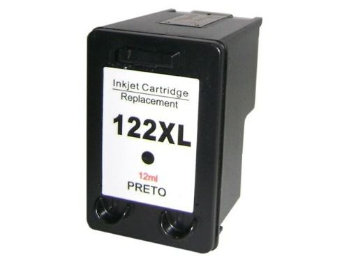 CARTUCHO HP 122XL COMPATIVEL PRETO 12ML