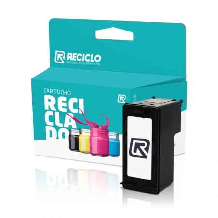 CARTUCHO HP 46 RECICLADO PRETO 20 ML
