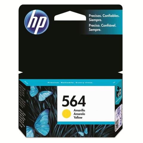 CARTUCHO HP 564 ORIGINAL (CB320WL) AMARELO 3,5ML