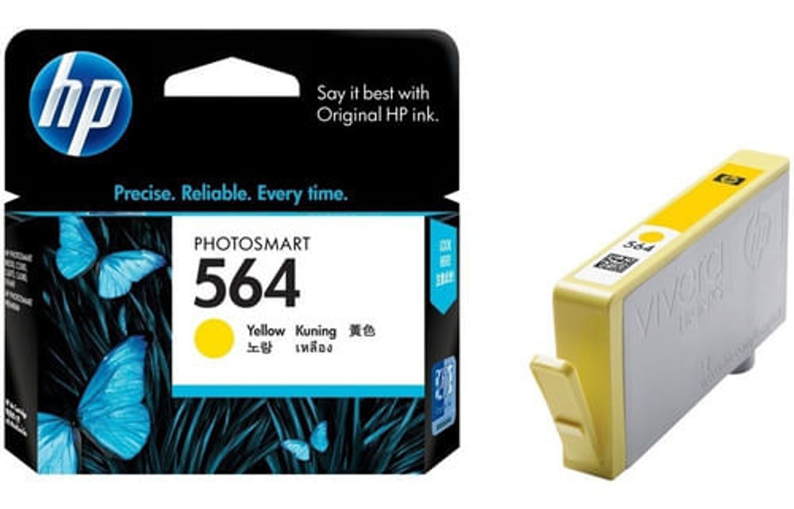 CARTUCHO HP 564 ORIGINAL (CB320WL) AMARELO 3,5ML