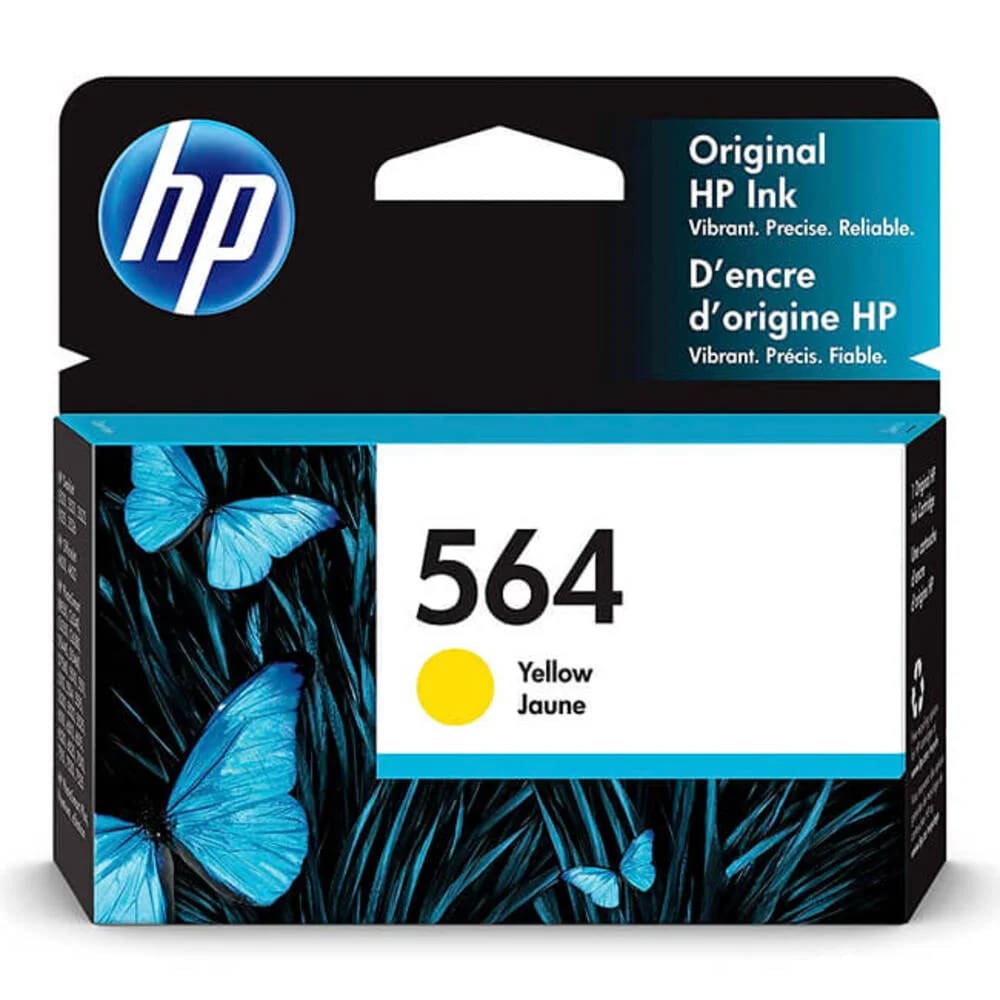 CARTUCHO HP 564 ORIGINAL (CB320WL) AMARELO 3,5ML
