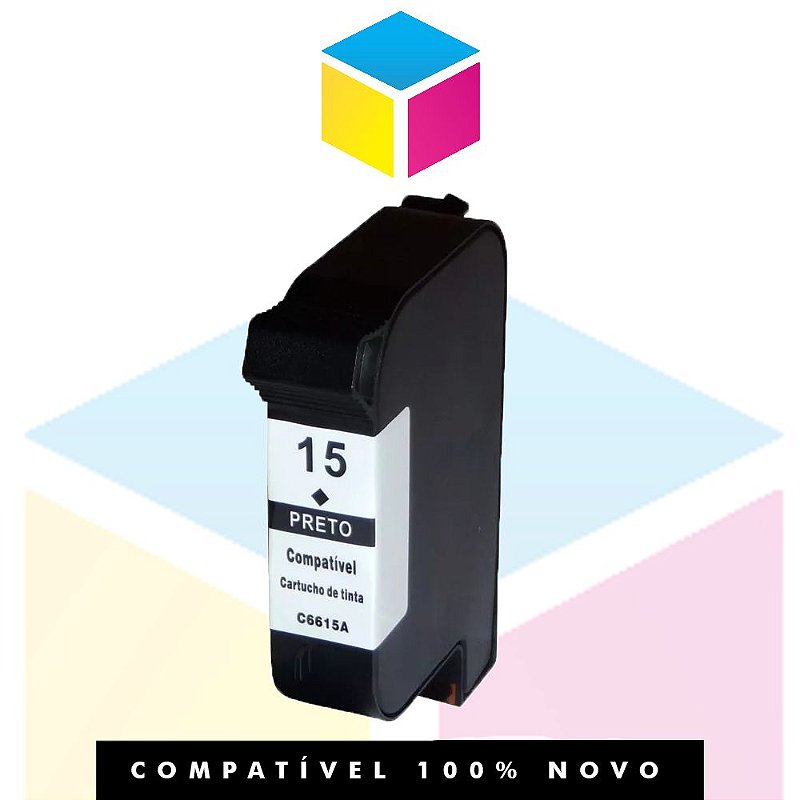 CARTUCHO HP 6615/645 COMPATIVEL PRETO 38ML