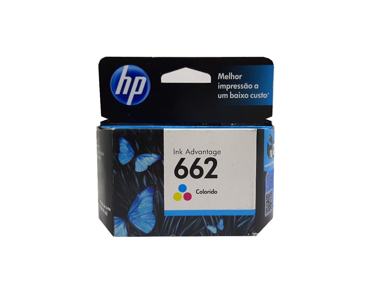 CARTUCHO HP 662 ORIGINAL (CZ104AB) COLOR 2ML