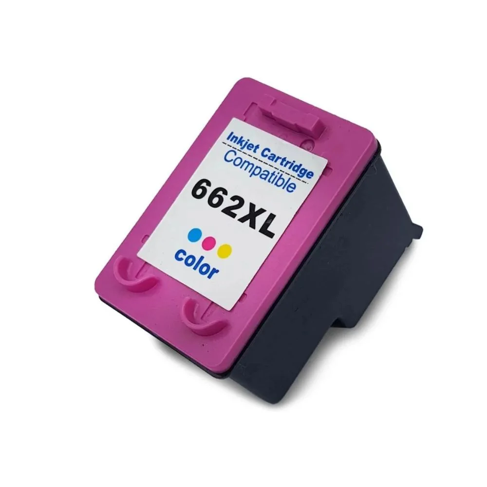 CARTUCHO HP 662XL COMPATIVEL COLOR 10ML