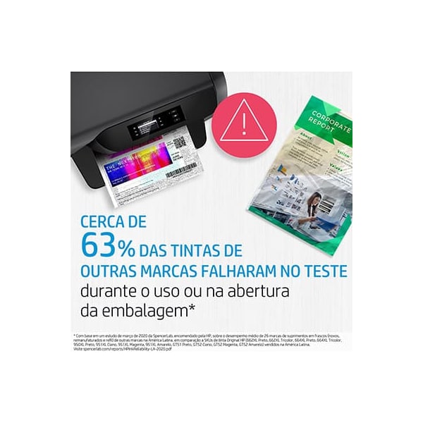 CARTUCHO HP 664 ORIGINAL COLOR 2ML
