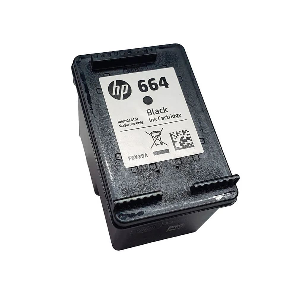 CARTUCHO HP 664 ORIGINAL PRETO 2ML
