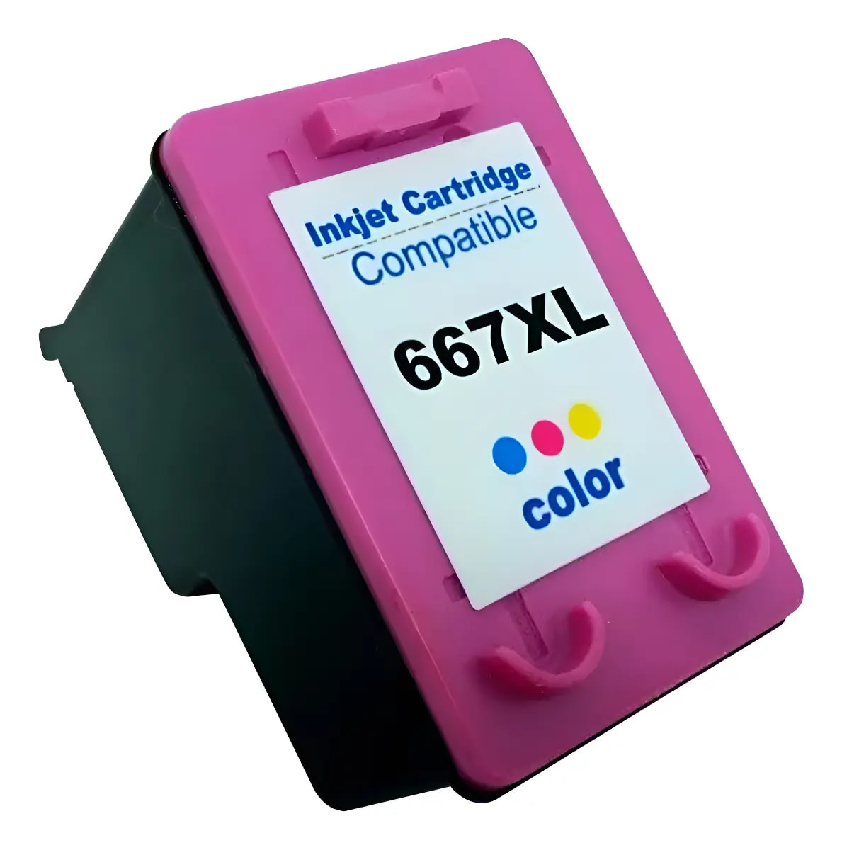 CARTUCHO HP 667XL COMPATIVEL COLOR 12ML