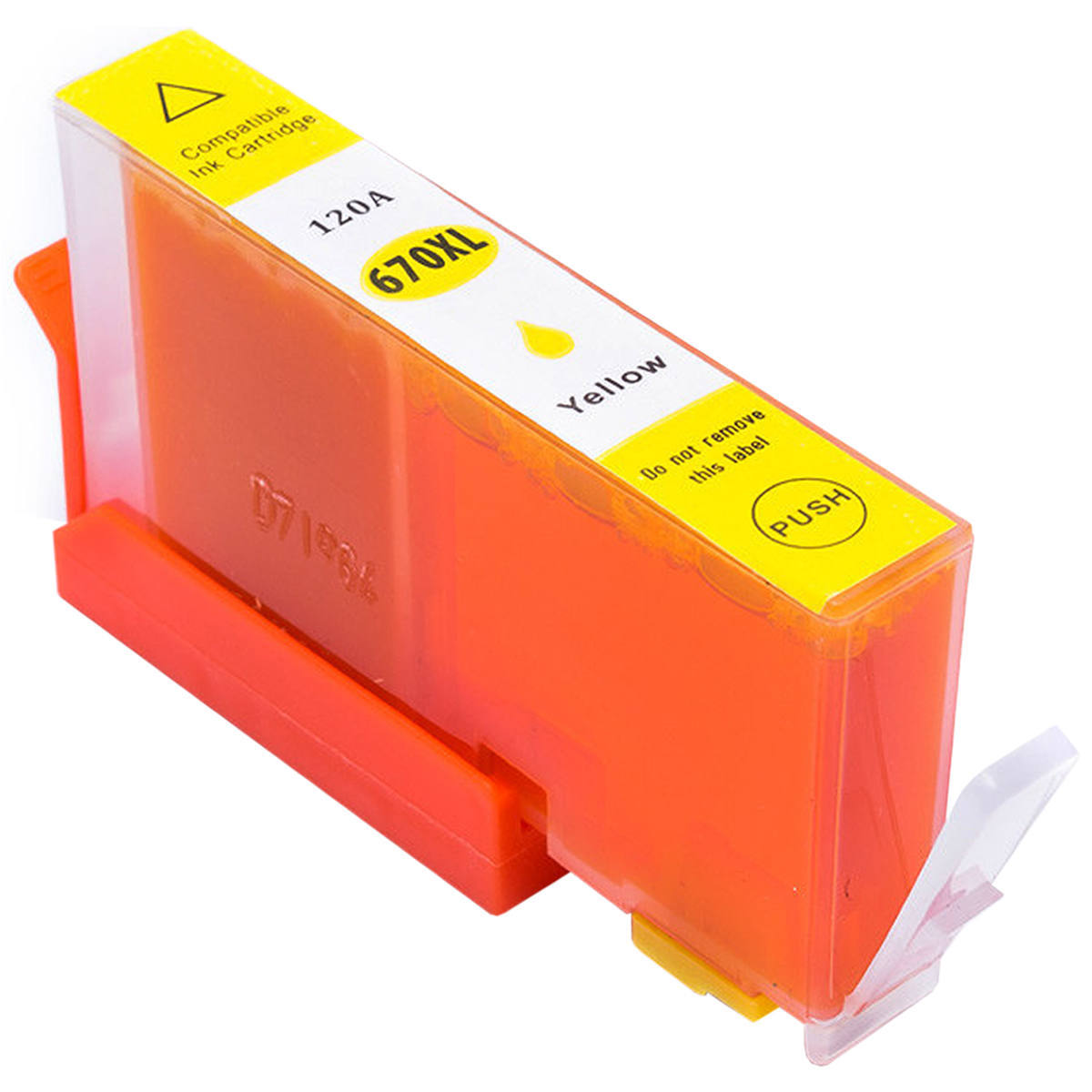 CARTUCHO HP 670XL COMPATIVEL AMARELO 14ML