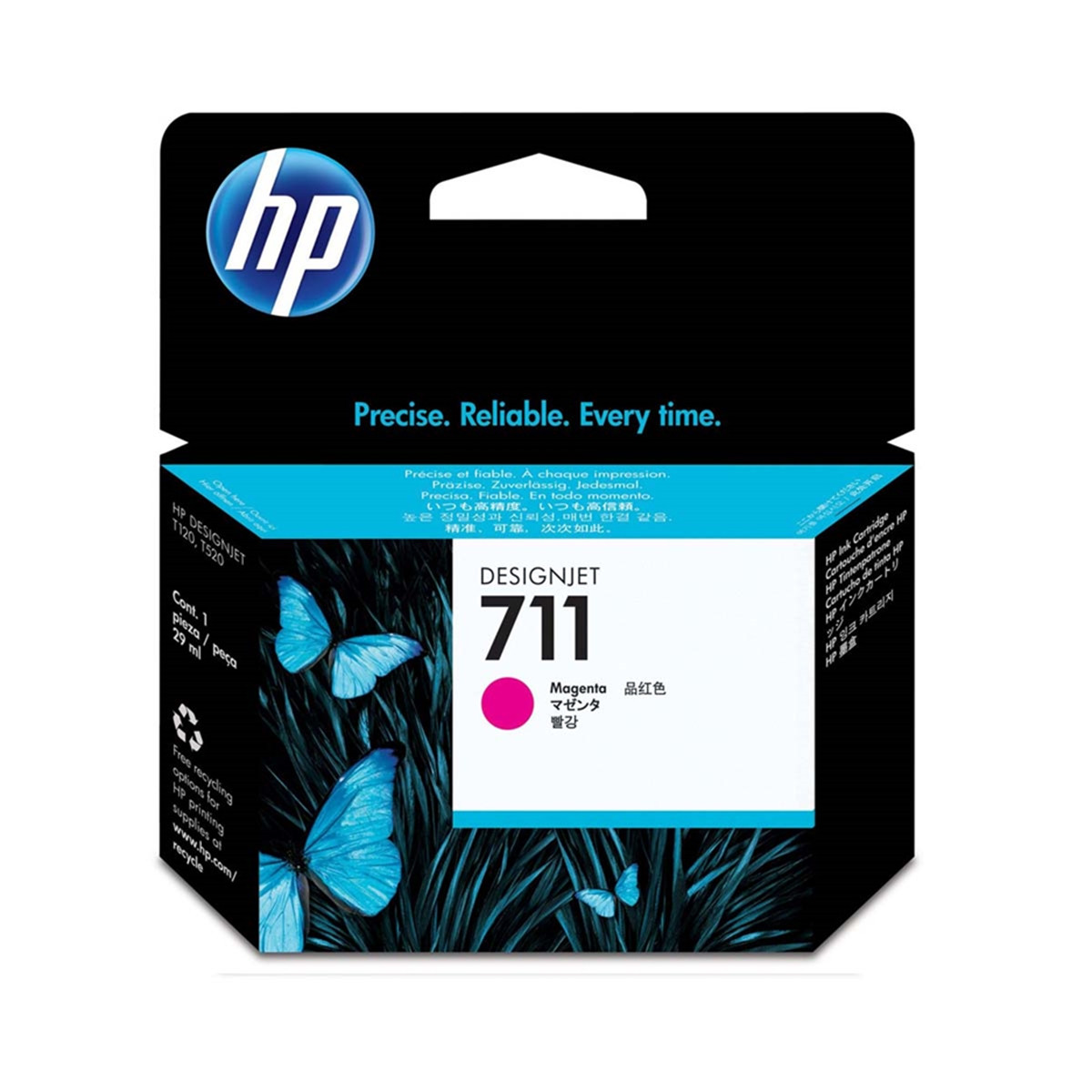 CARTUCHO HP 711 ORIGINAL (CZ131A) MAGENTA 29ML