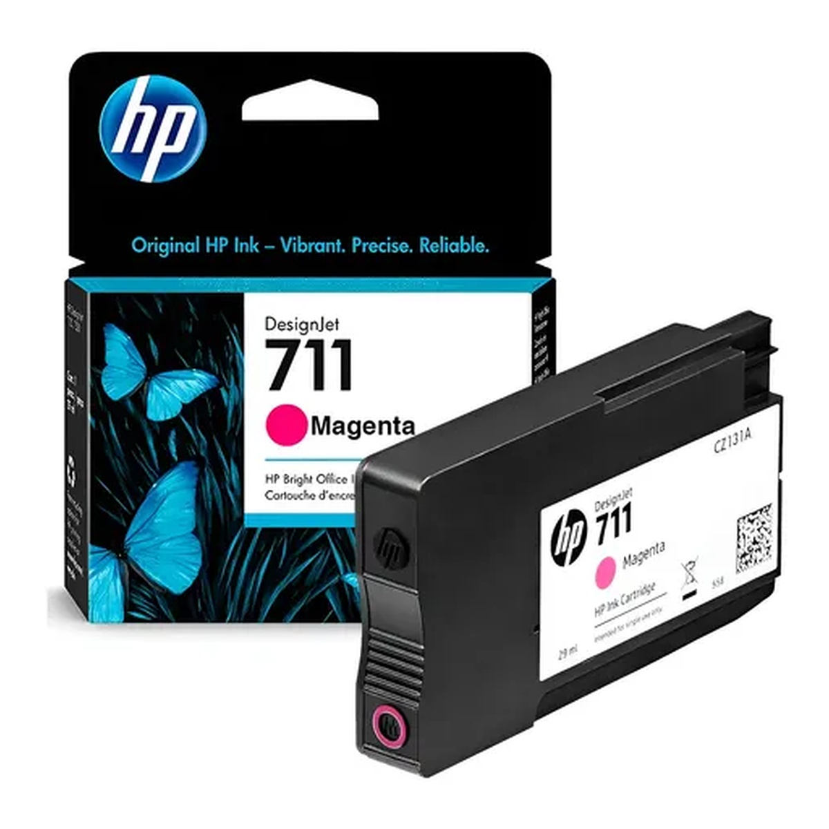 CARTUCHO HP 711 ORIGINAL (CZ131A) MAGENTA 29ML