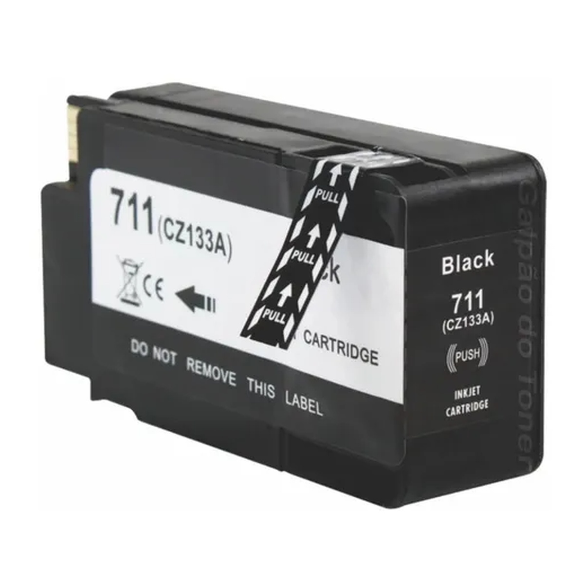 CARTUCHO HP 711(XL) ORIGINAL (CZ133AB) PRETO 80ML