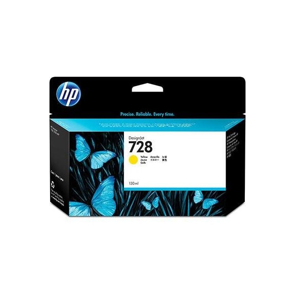 CARTUCHO HP 728 ORIGINAL F9J65A AMARELO 130ML