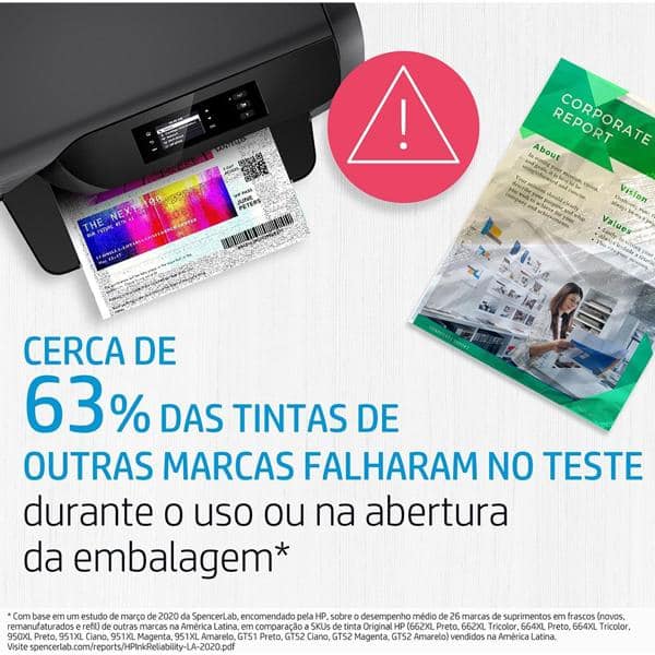 CARTUCHO HP 75 ORIGINAL (CB337WB) COLOR 5,5 ml