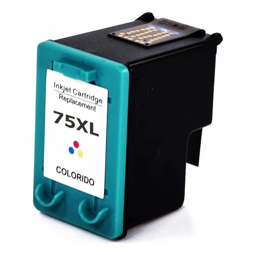 CARTUCHO HP 75 RECICLADO COLOR 12 ML