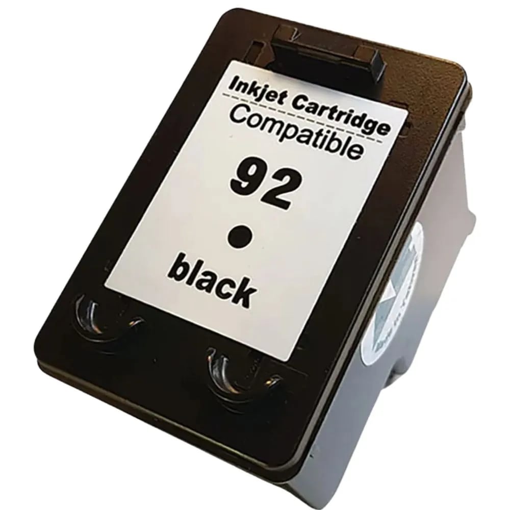CARTUCHO HP 92 COMPATIVEL PRETO 8ML