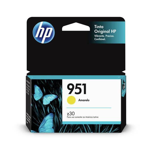 CARTUCHO HP 951 ORIGINAL (CN052AB) AMARELO 8ML