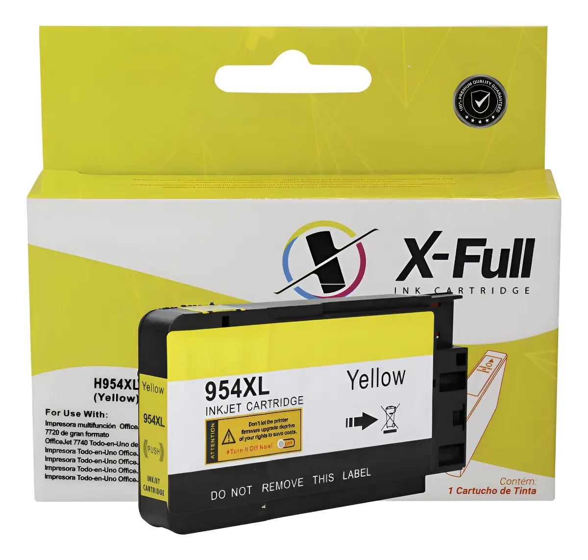 CARTUCHO HP 954XL COMPATIVEL AMARELO 26ML