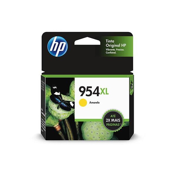 CARTUCHO HP 954XL ORIGINAL (L0S68AB) AMARELO 20ML