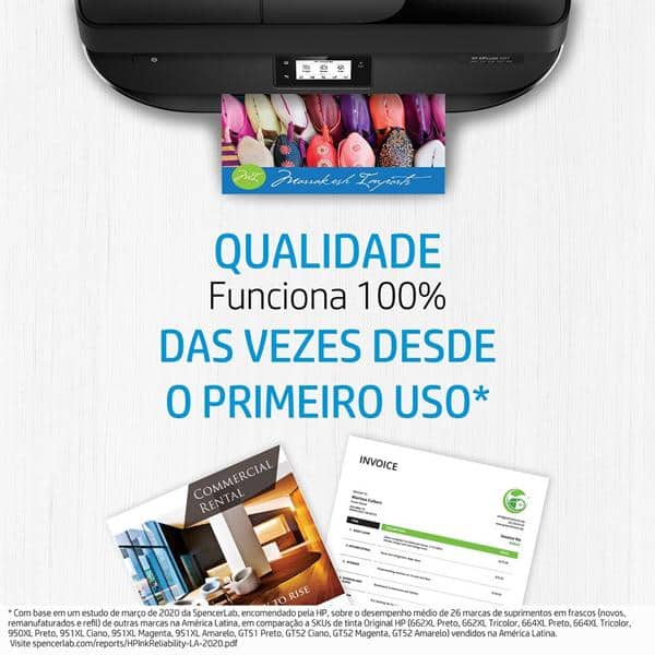 CARTUCHO HP 964XL ORIGINAL (3JA57AL) PRETO 51,5ML