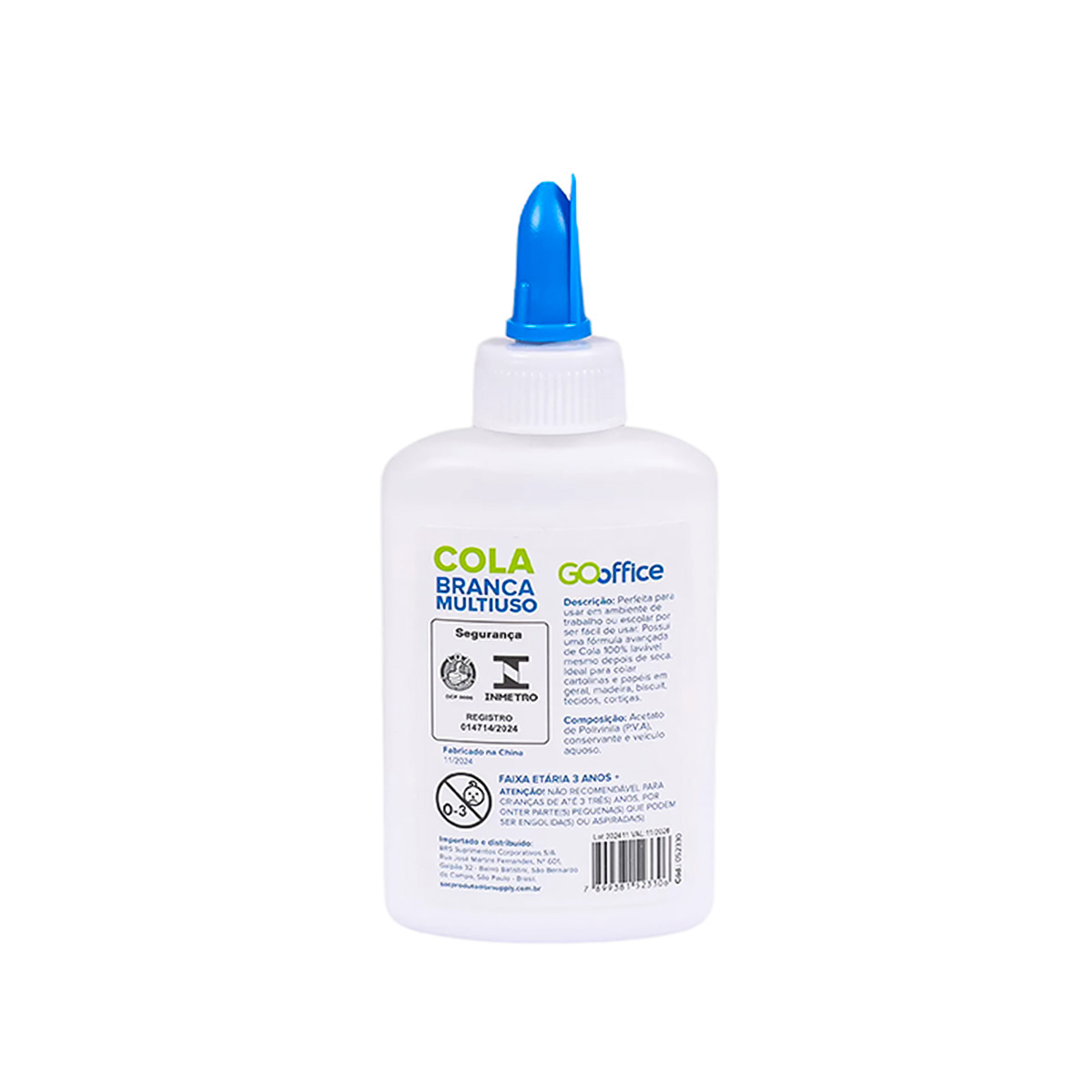 COLA LIQUIDA GOOFFICE BRANCA MUITIUSO 90GR