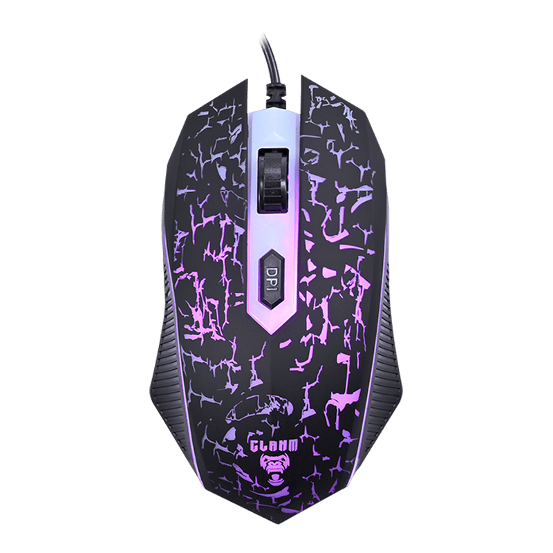 COMBO GAMER NIGHTMARE - TECLADO/MOUSE/HEADSET/MOUSEPAD - CLANM