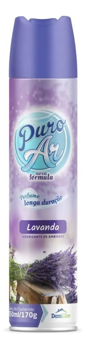 DESODORIZADOR  AEROSSOL PURO AR LAVANDA 350ML