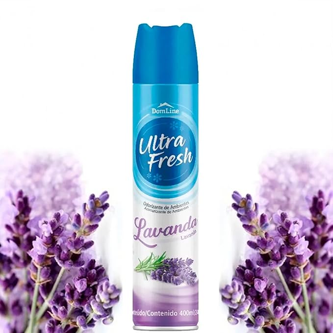 DESODORIZADOR AEROSSOL ULTRA FRESH LAVANDA 400ML