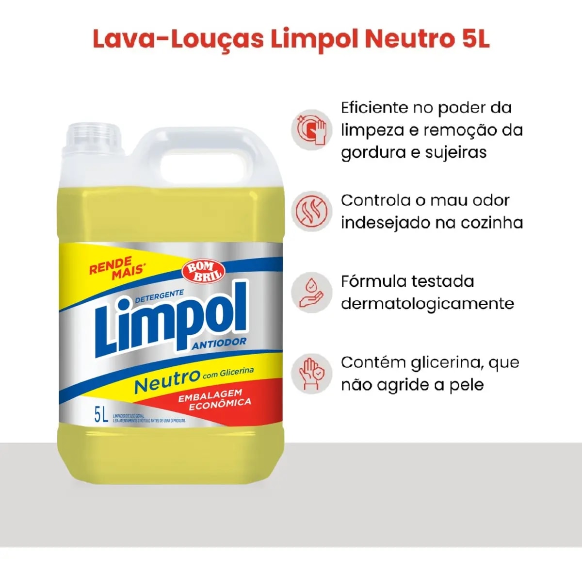 DETERGENTE NEUTRO 5L