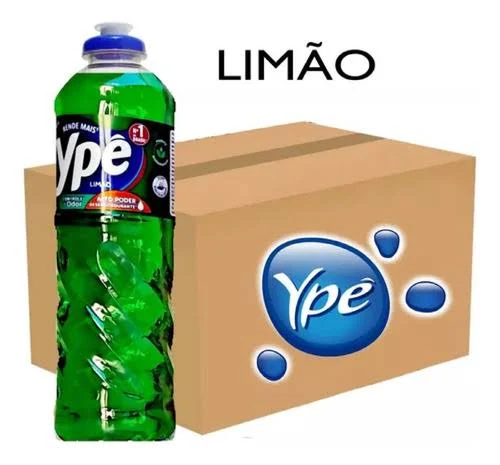 DETERGENTE YPE LAVA LOUCAS LIMAO 500ML