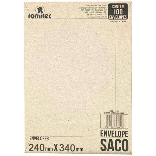 ENVELOPE KRAFT 240X340 GRANDE