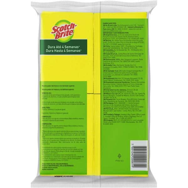 ESPONJA LAVA LOUCAS ANTI BACTERIA