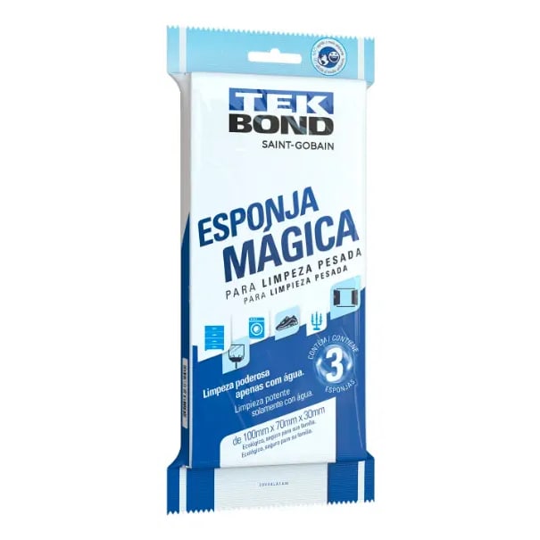 ESPONJA MAGICA TEKBOND PCT 3UN