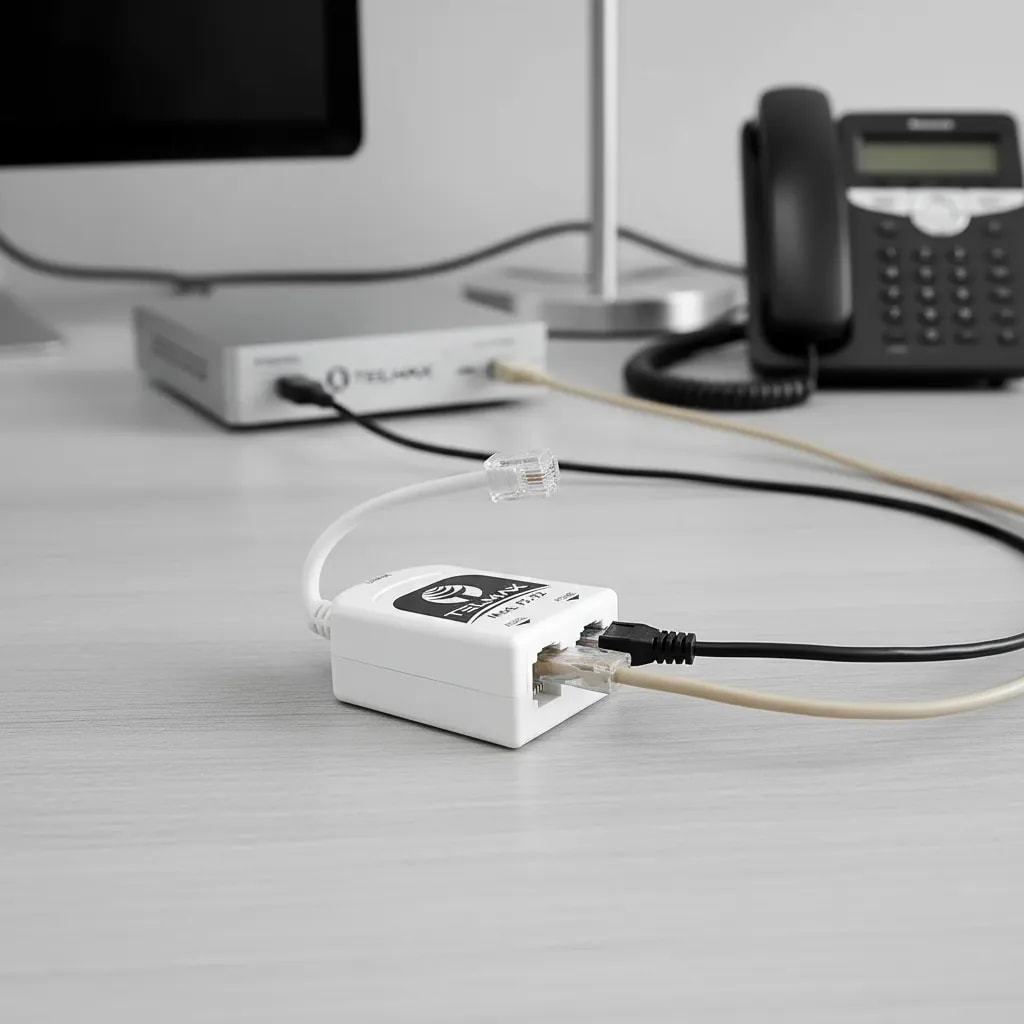 FILTRO DE LINHA ADSL TELMAX BG