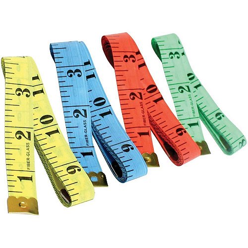 FITA METRICA CORES SORTIDAS 1,50M. 2CM UNIDADE
