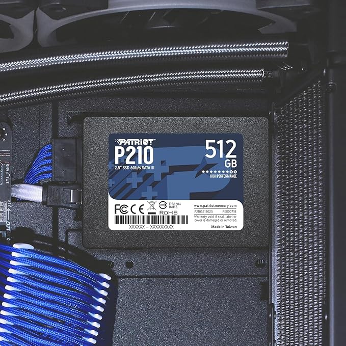 HD SSD 512GB P210S512G25 SATAIII 500/400 PATRIOT