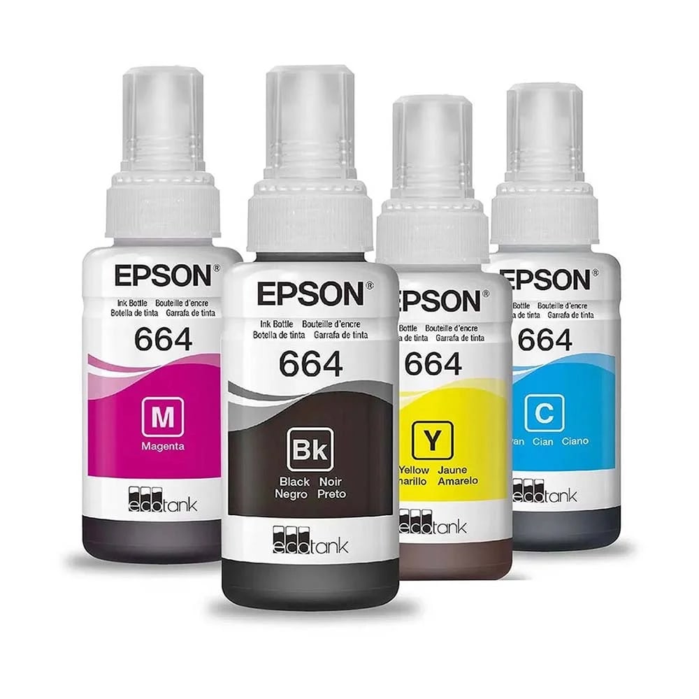 KIT REFIL DE TINTA T664520-4P EPSON